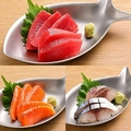 料理メニュー写真&nbsp;刺身各種