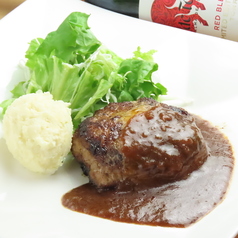 手ごねハンバーグ