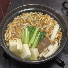 野菜となめこのみそ汁