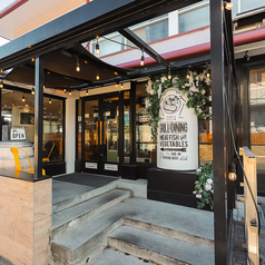 テラス席もあります。