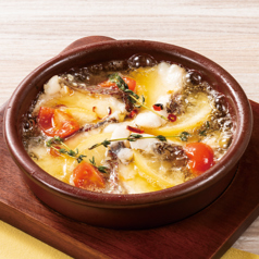 高知県産 黒潮真鯛と瀬戸内レモンのアヒージョ