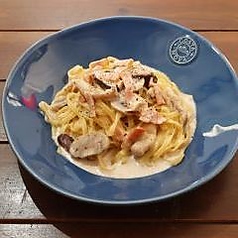 トリュフ香るクリームパスタ