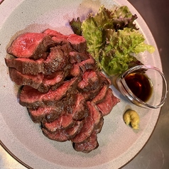 黒火の牛うわみすじのグリル