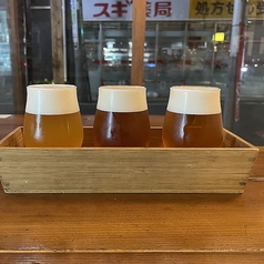 クラフトビール飲み比べ