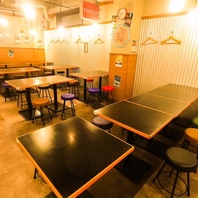 人数に合った様々な個室をご用意！