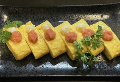 出汁巻き玉子 明太のせ