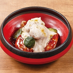 山形豚の唐揚げ~黒酢餡とマッシュポテトのソース~