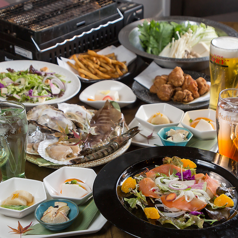 気分はグランピング♪おしゃれ空間で至福の食事体験を♪デートや女子会、誕生日に◎