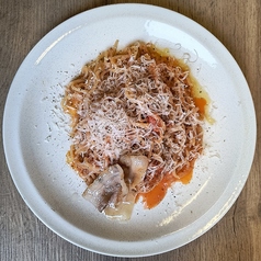 欲張りさんのトマトカルボナーラ