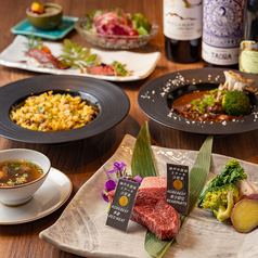 神戸牛鉄板ステーキ沙耶香のコース写真