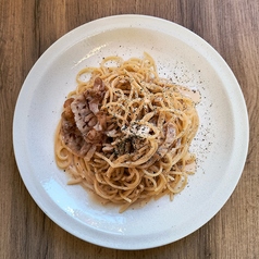 自家製パンチェッタのクリームソース