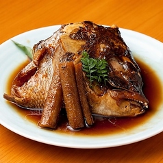 真鯛のカブトの煮付け