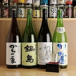 日本酒にこだわる！通も納得！時季で変わる銘酒の数々