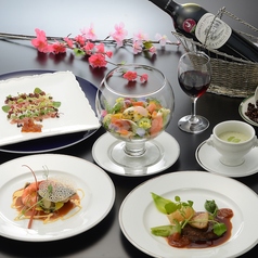 伊良湖岬の泊まれるレストラン クランマランのコース写真