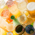 ドリンクメニューも豊富にご用意♪たっぷり楽しめる飲み放題付宴会コースがお得です！