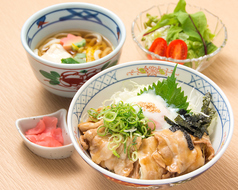 生姜焼き丼定食