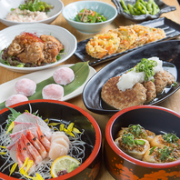 お料理も豊富にご用意しております！