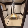 店内には、少人数向けの半個室のお座敷4席x1もございます◎デートにぴったりのお席となっており、落ち着いた雰囲気の中でゆったりと食事が楽しめます！大切な方と特別なひと時をどうぞ♪