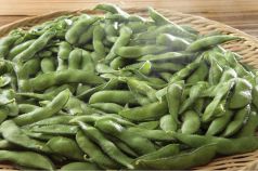 枝豆のゆがきたて