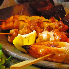 もも/ねぎま/レバー/皮/手羽先 各