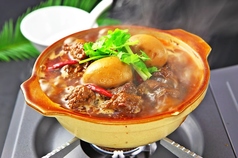 牛バラ肉と玉子の鍋