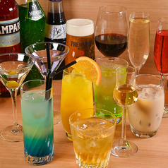 種類豊富なドリンクメニュー!飲み放題もございます♪