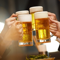 昼飲みができる！アルコールメニュー各種あります。