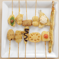 サクサク串料理