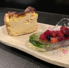 自家製チーズケーキ