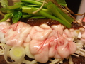 料理メニュー写真 秋田産　朝捕り真鱈のダダミ　自家製ブレンド味噌の朴葉焼