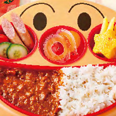 キッズプレート 牛たんバターキーマカレー(ガチャガチャ1回つき)