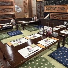 座敷席3～4名用をご用意しております。