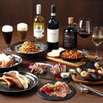 当店自慢の肉料理チーズを使った料理を楽しめるコースは5000円～ご用意。2時間半の飲み放題付きです!