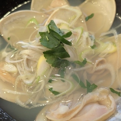 大アサリ酒蒸し