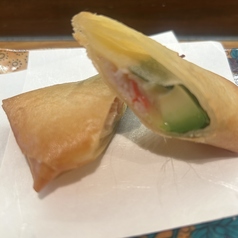 カニカマチーズ春巻き