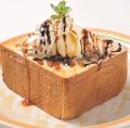 料理メニュー写真&nbsp;チョコナッツハニーバタートースト