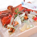 料理メニュー写真&nbsp;わたりがに ”蒸し蟹”　「大１匹」(450g)