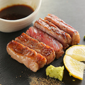 料理メニュー写真 鳥取県産　黒毛和牛A5ランク　サーロインステーキ　1g（100g～）