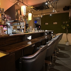 おひとりさまでも大歓迎♪カウンター席