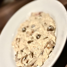 ポルチーニ香るクリームリゾット