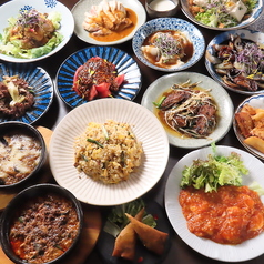 創作中華桃之介のコース写真