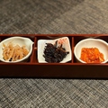 料理メニュー写真&nbsp;珍味三点盛り