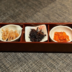 珍味三点盛り