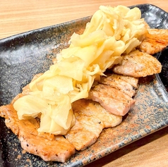 十勝産豚のガリどっさり焼き