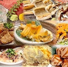 ひもの 炉端焼き 未蔵やのコース写真