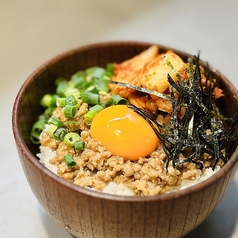 肉味噌そぼろ丼 小