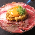 料理メニュー写真 ローストビーフ丼