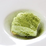 大人気の自家製抹茶ティラミス！