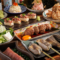 炭火と酒 炉虎 ろっこのコース写真