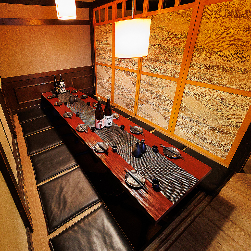 掘りごたつ個室は中規模宴会から大人数でのご宴会に最適です♪